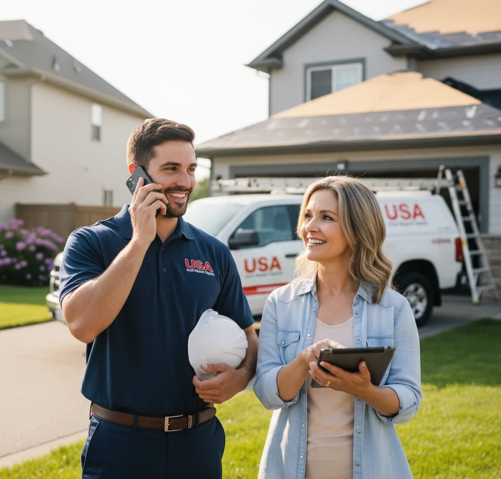 USA Roof Repair Experts customer support in Hampden